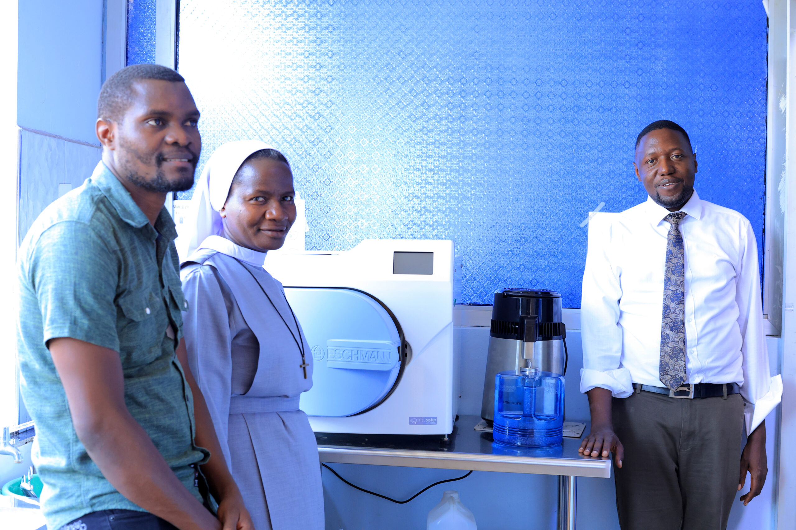 Sr. Getrude Nampeera, Hospital Administration Director of Holy Cross Hospital Kikyusa, Visits Herona community Hospital for Collaboration