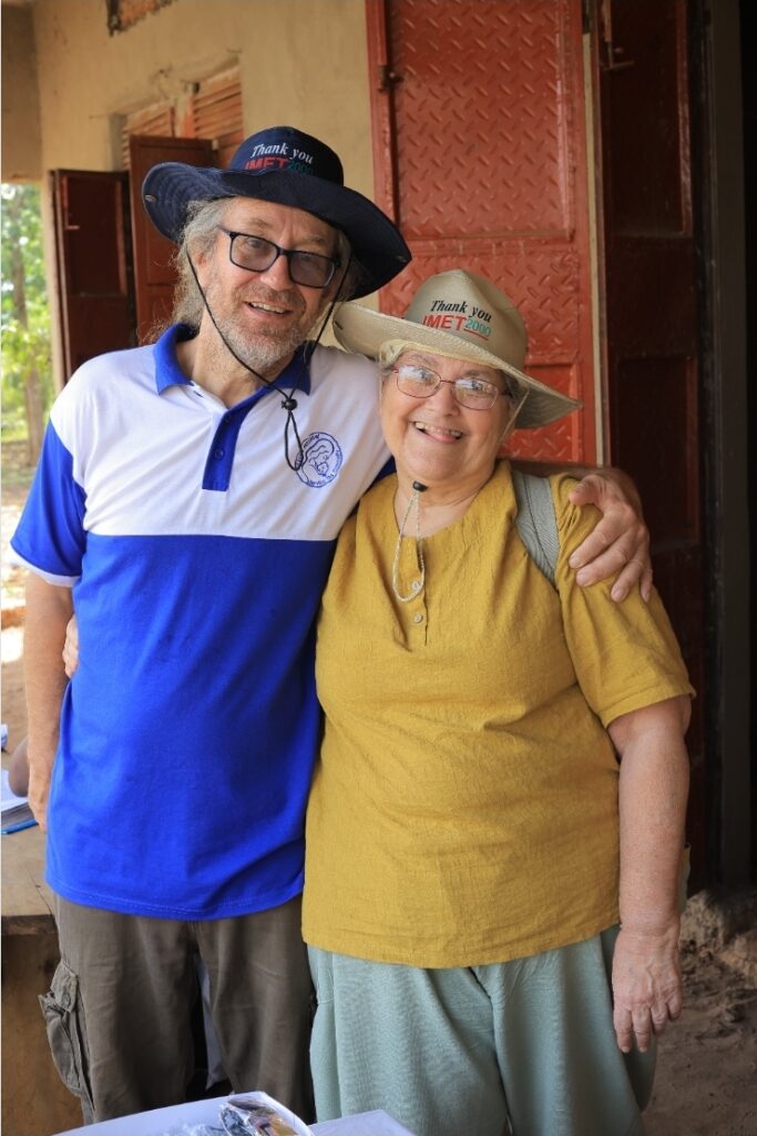 Herona Community Hospital Appreciates the Visit and Support of Ms. Juanii and Mr. Richard Field