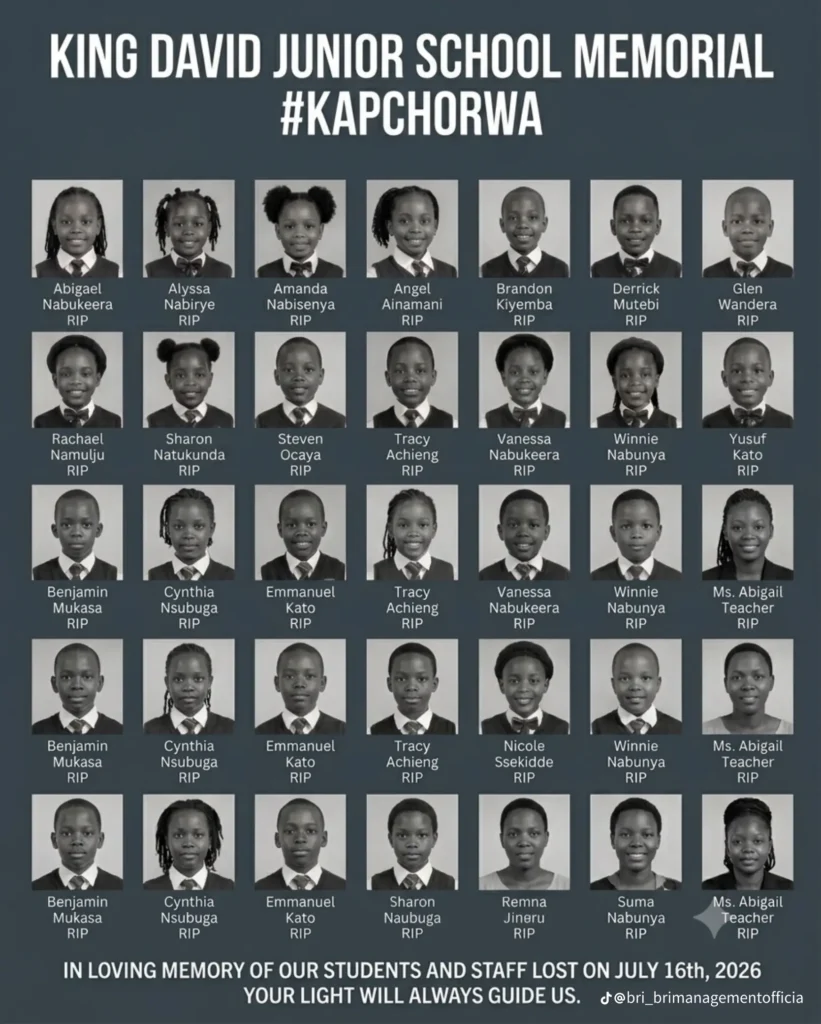 Herona Community Hospital Mourns with King David Primary School Ndejje and Uganda at Large Herona Community Hospital Mourns with King David Primary School Ndejje and Uganda at Large