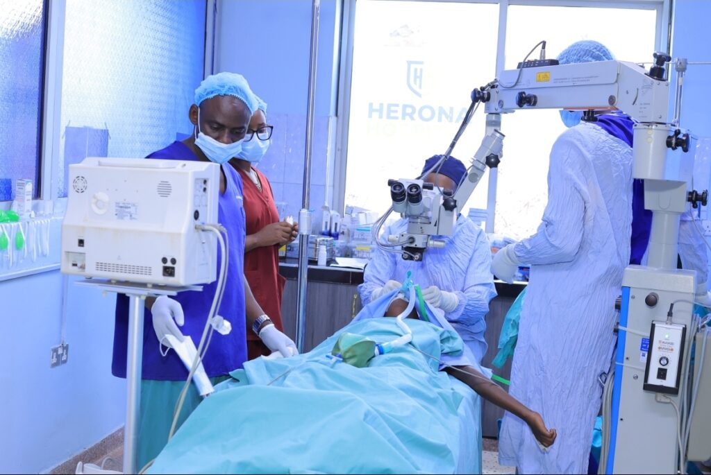 Herona Community Hospital Conducts Successful Free Cataract Surgery To 20 patients